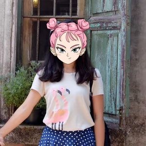 J Crew Flamingo shirt